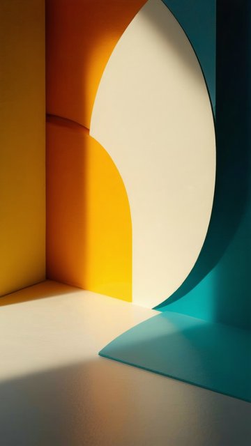 색상과 그림자의 조화