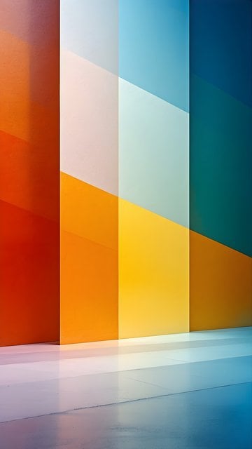 Modern Abstract Gradient Color Blocks
