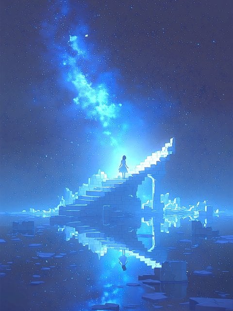 Stairway to Sky: Starry Night Fantasy Island