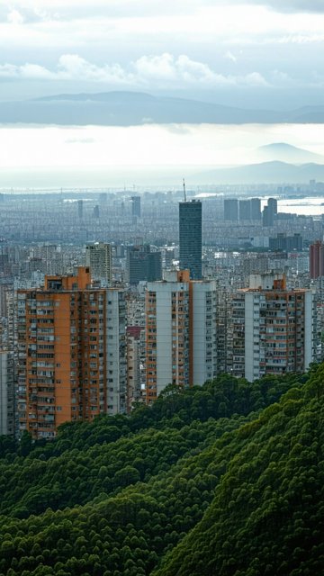 도시와 숲의 조화
