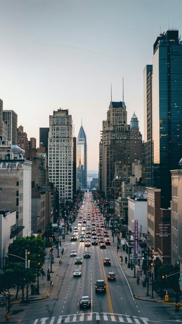 도시의 황혼, 교통 체증