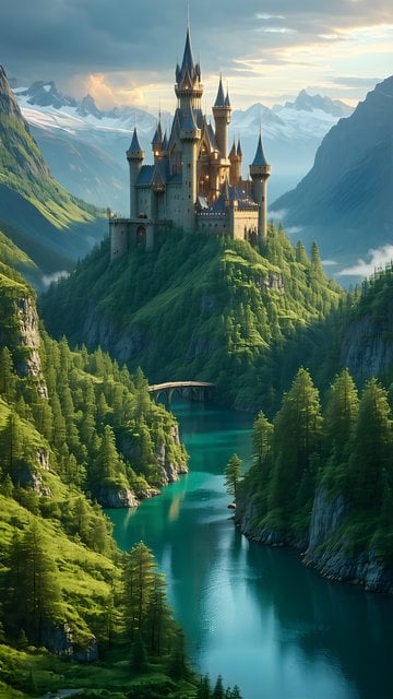 Enchanted Castle Valley, Turquoise River & Mountains