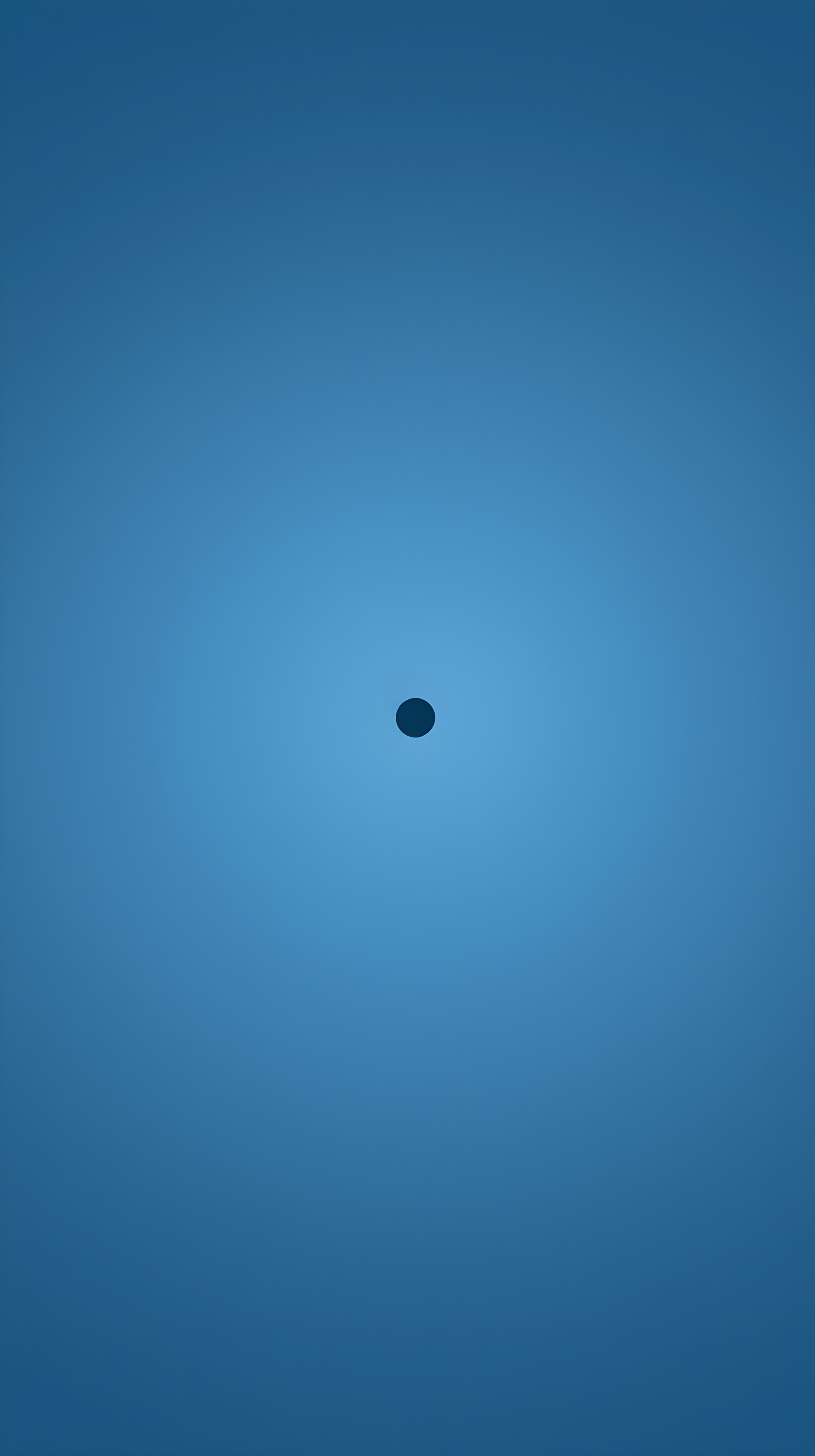 Minimal Blue Gradient with Dark Central Dot, blue, gradient, minimalist, abstract, calm, serene
