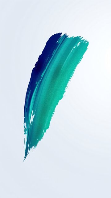Blue Teal Gradient Brush Stroke Abstract Wallpaper