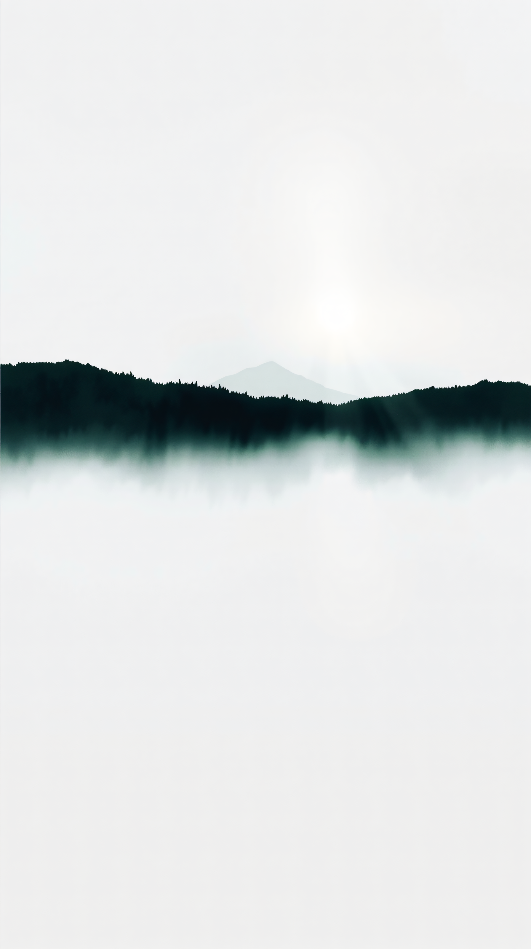 Untitled, Sumi-e Ink Wash Painting, centered subject, minimal background, no-person
