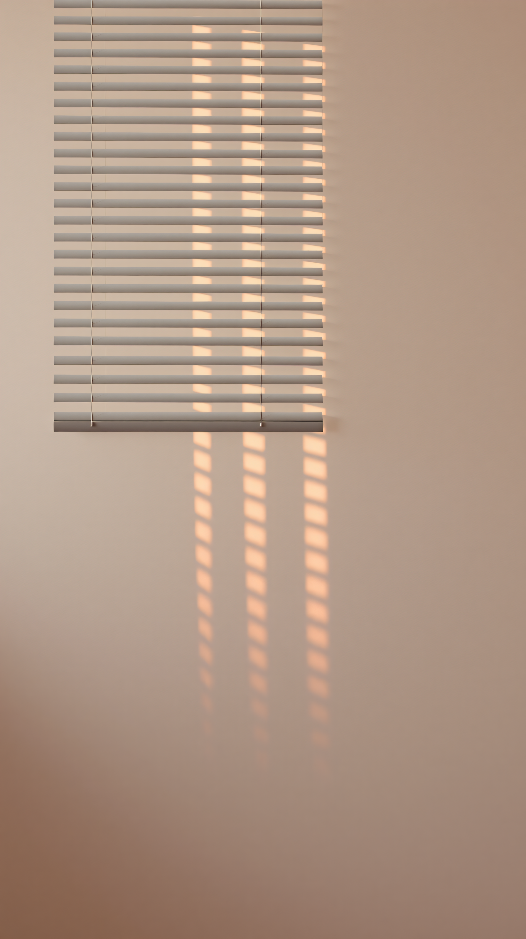 Golden Hour Blinds Shadow Aesthetic Wallpaper, golden hour, blinds, shadow, aesthetic, minimalist, cozy