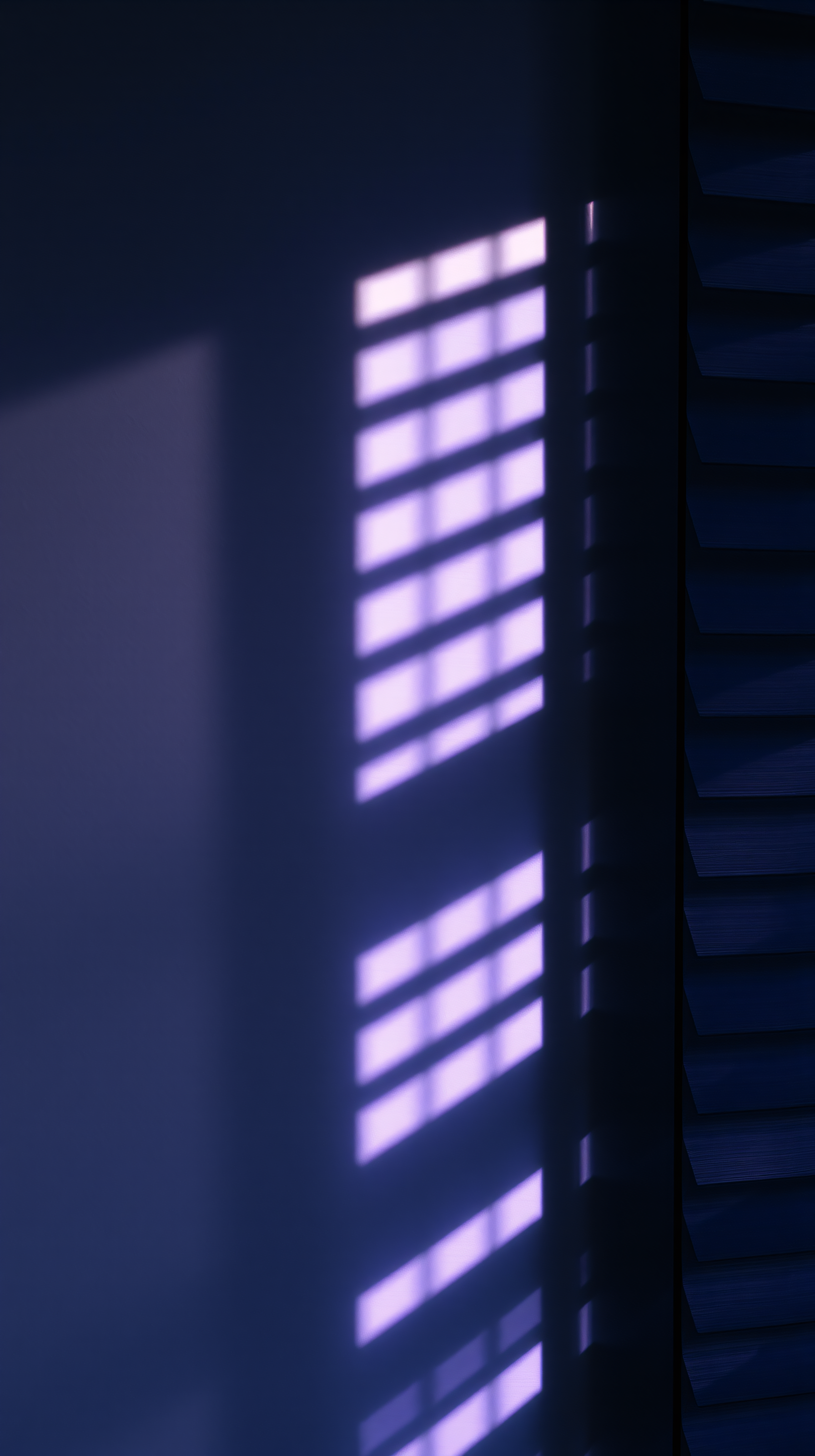 Minimalist Purple Window Shadows Aesthetic Wallpaper, purple, lavender, shadows, blinds, aesthetic, minimalist