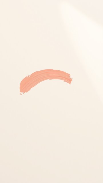 Minimal Peach Brush Stroke Aesthetic Wallpaper