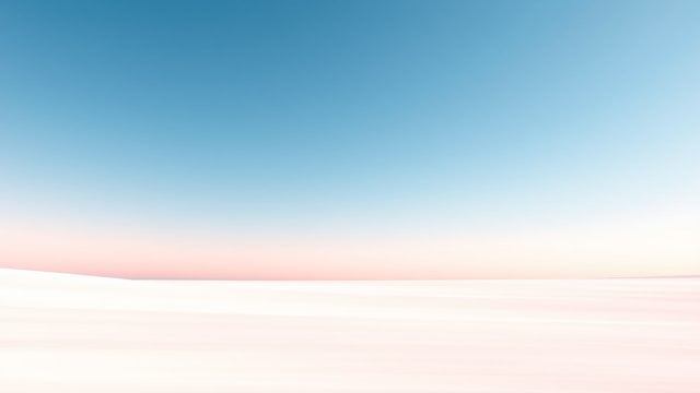Minimal Pastel Blue Pink Gradient Sky Landscape