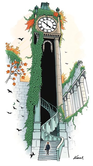 Forgotten Clock Tower: Time's Embrace