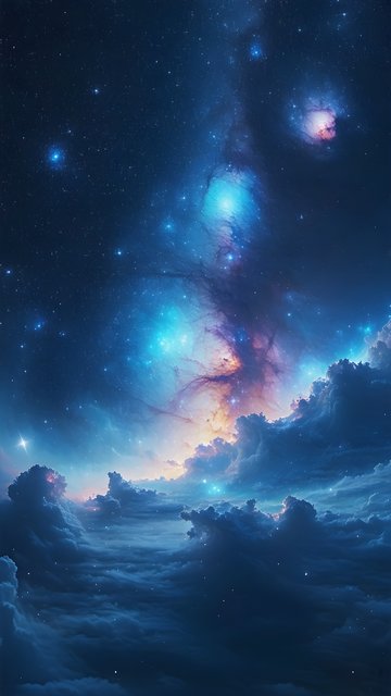 Dreamy Cosmic Clouds & Nebula Space Wallpaper