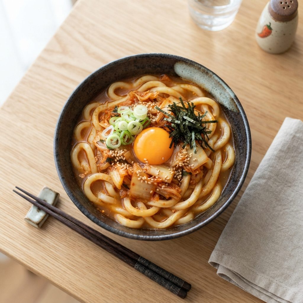 김치우동
