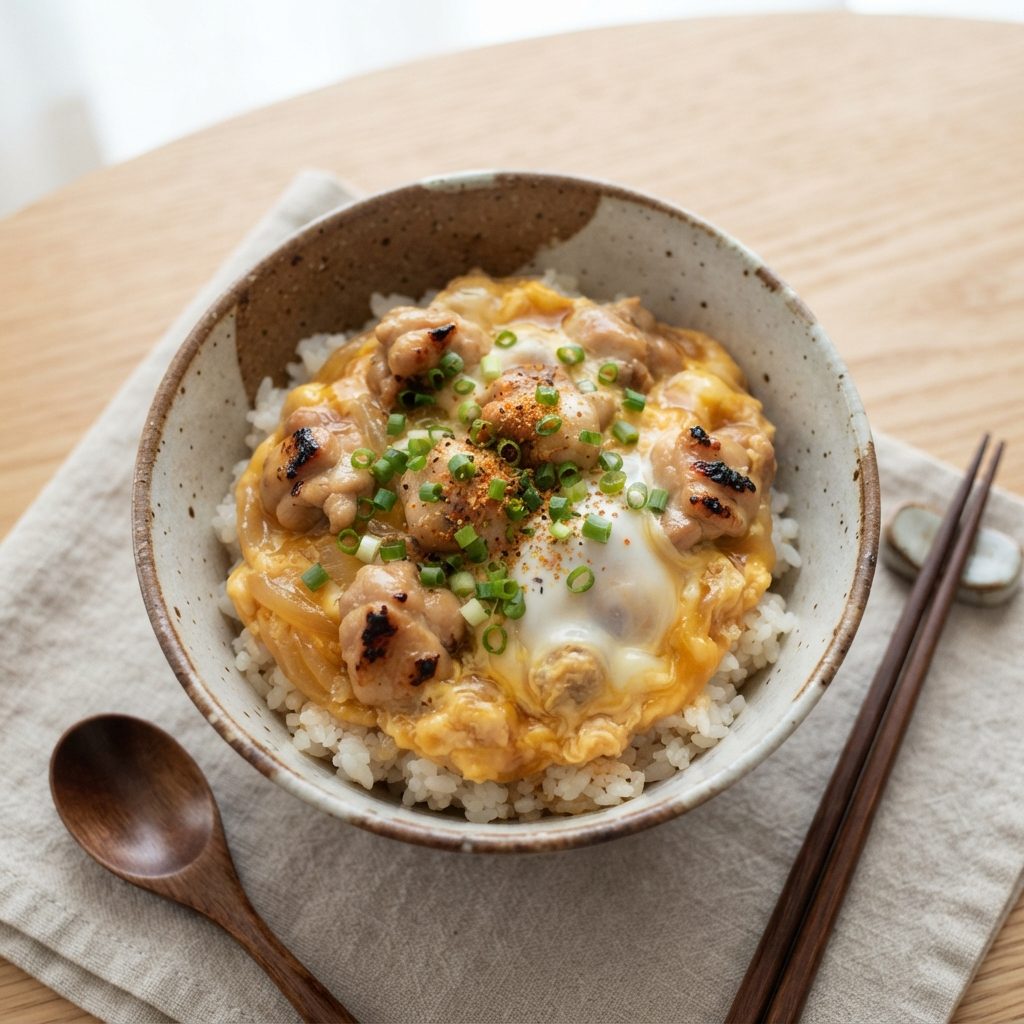 닭꼬치 통조림 오야코동