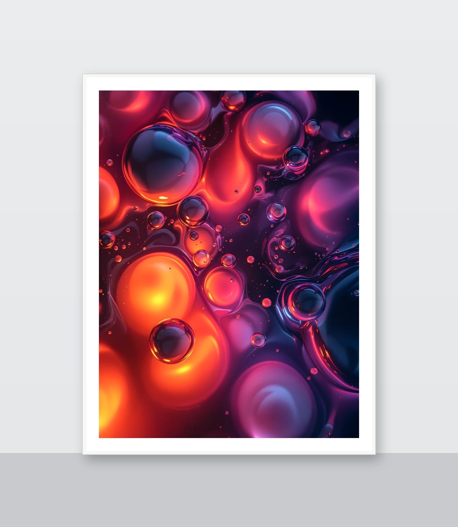 White frame