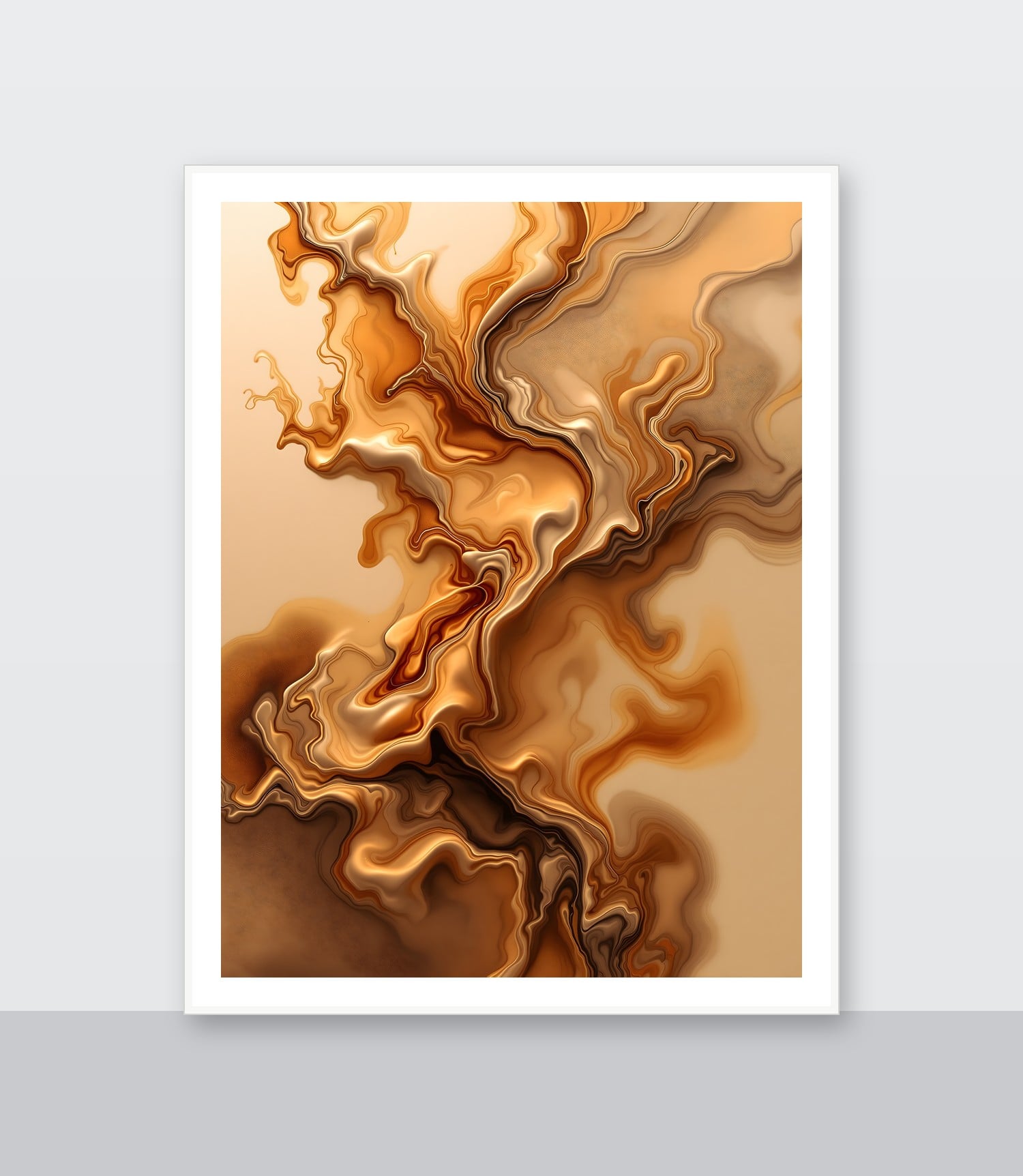 White frame