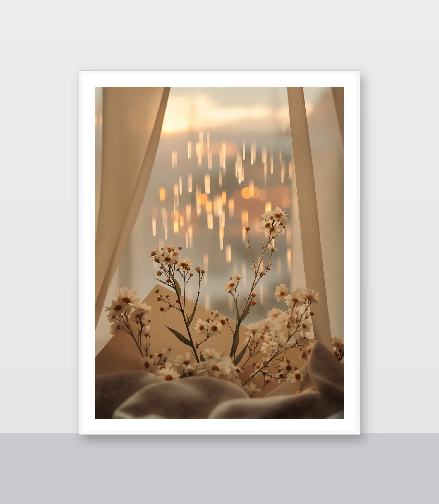 White frame
