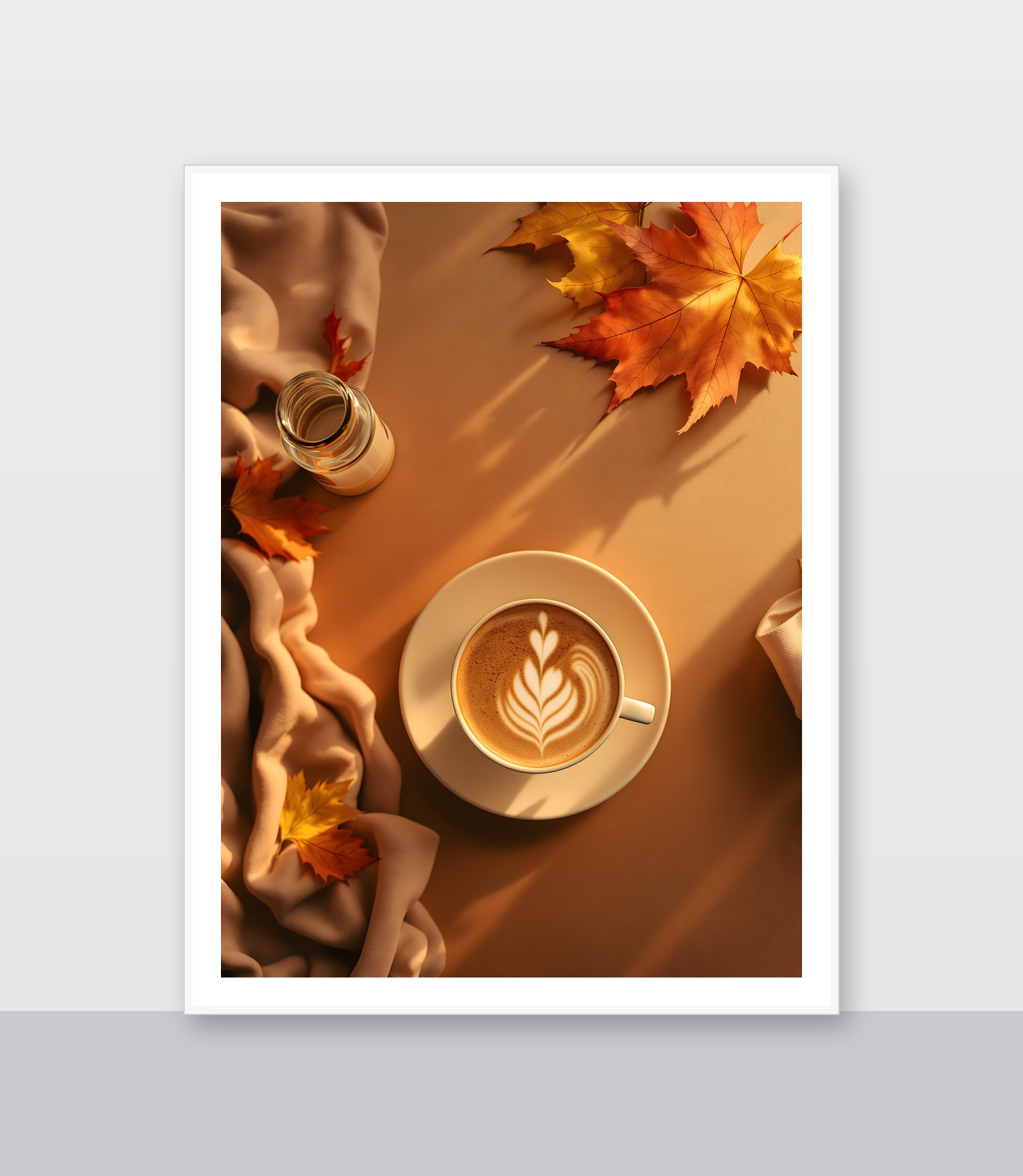 White frame