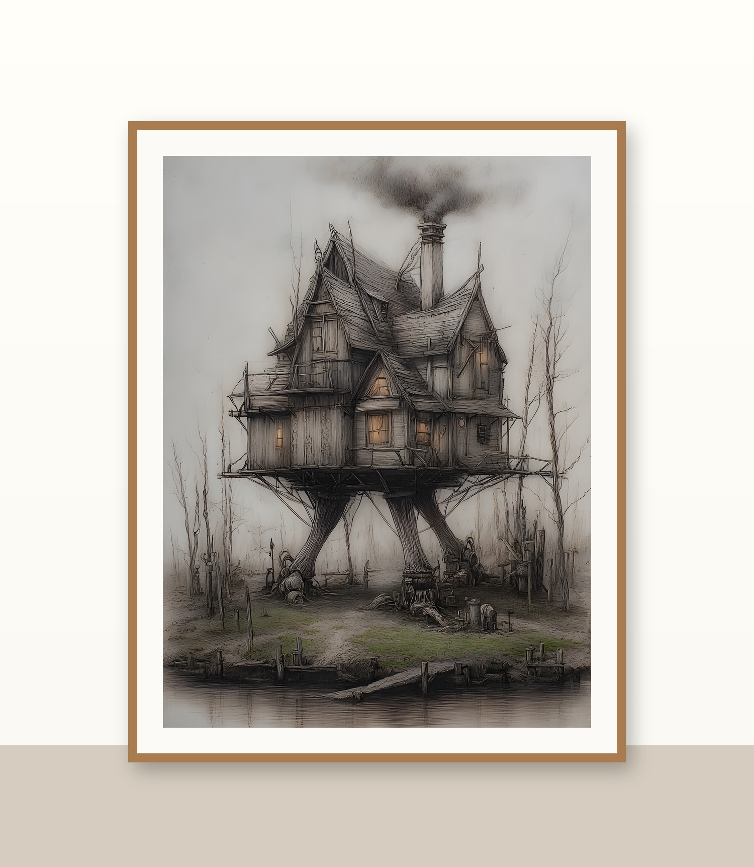 Oak frame