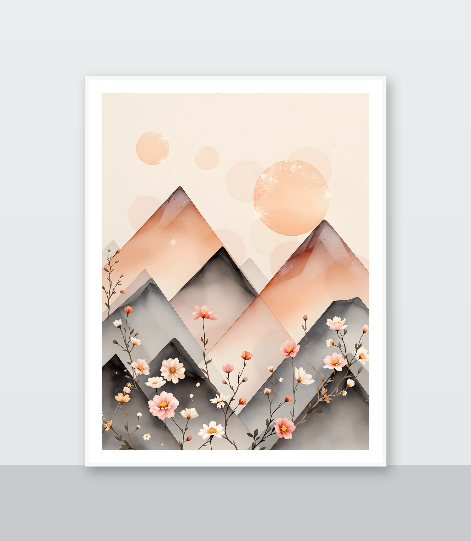 White frame