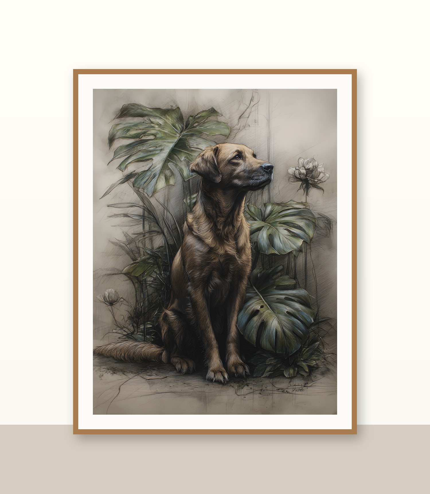 Oak frame