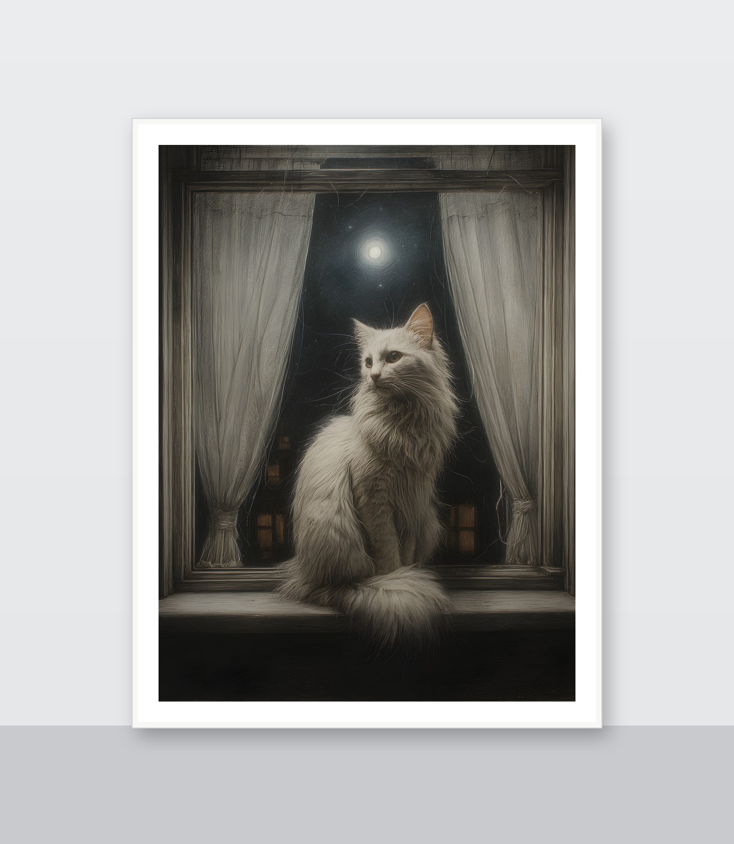 White frame