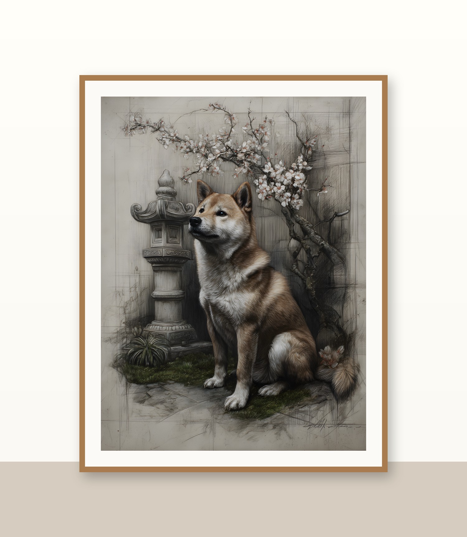 Oak frame