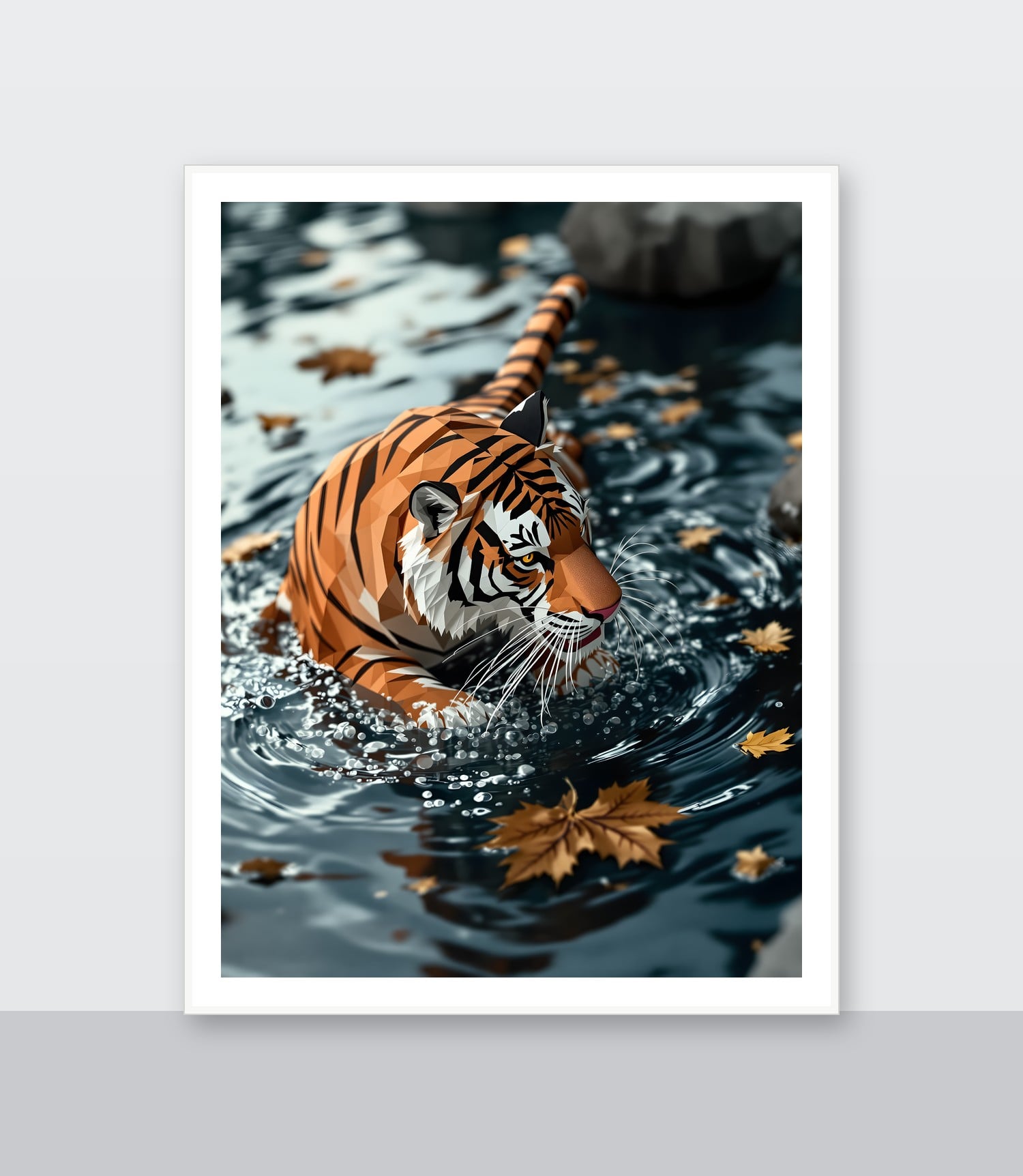 White frame