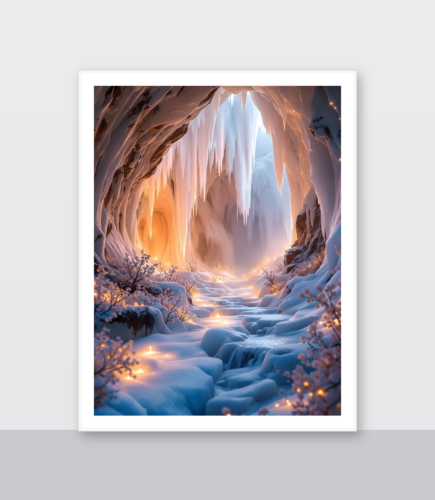 White frame