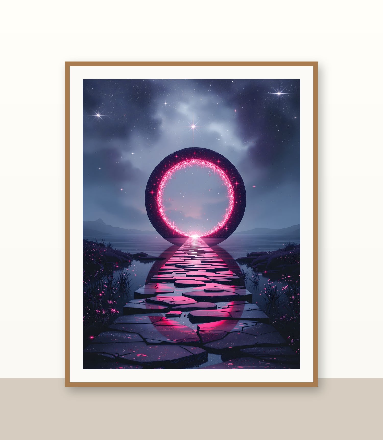 Oak frame