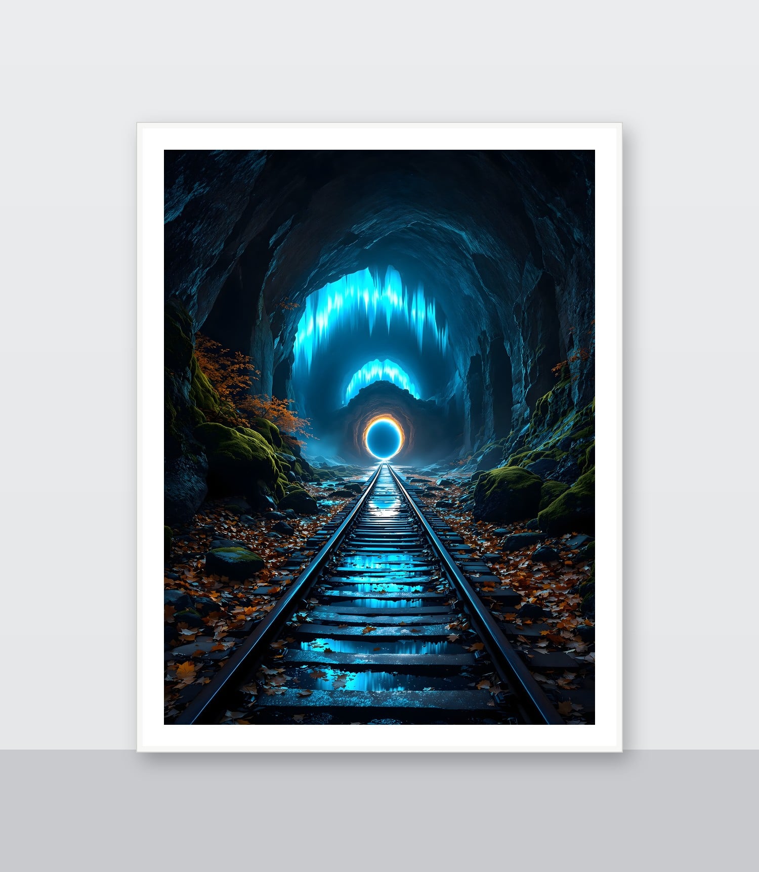 White frame
