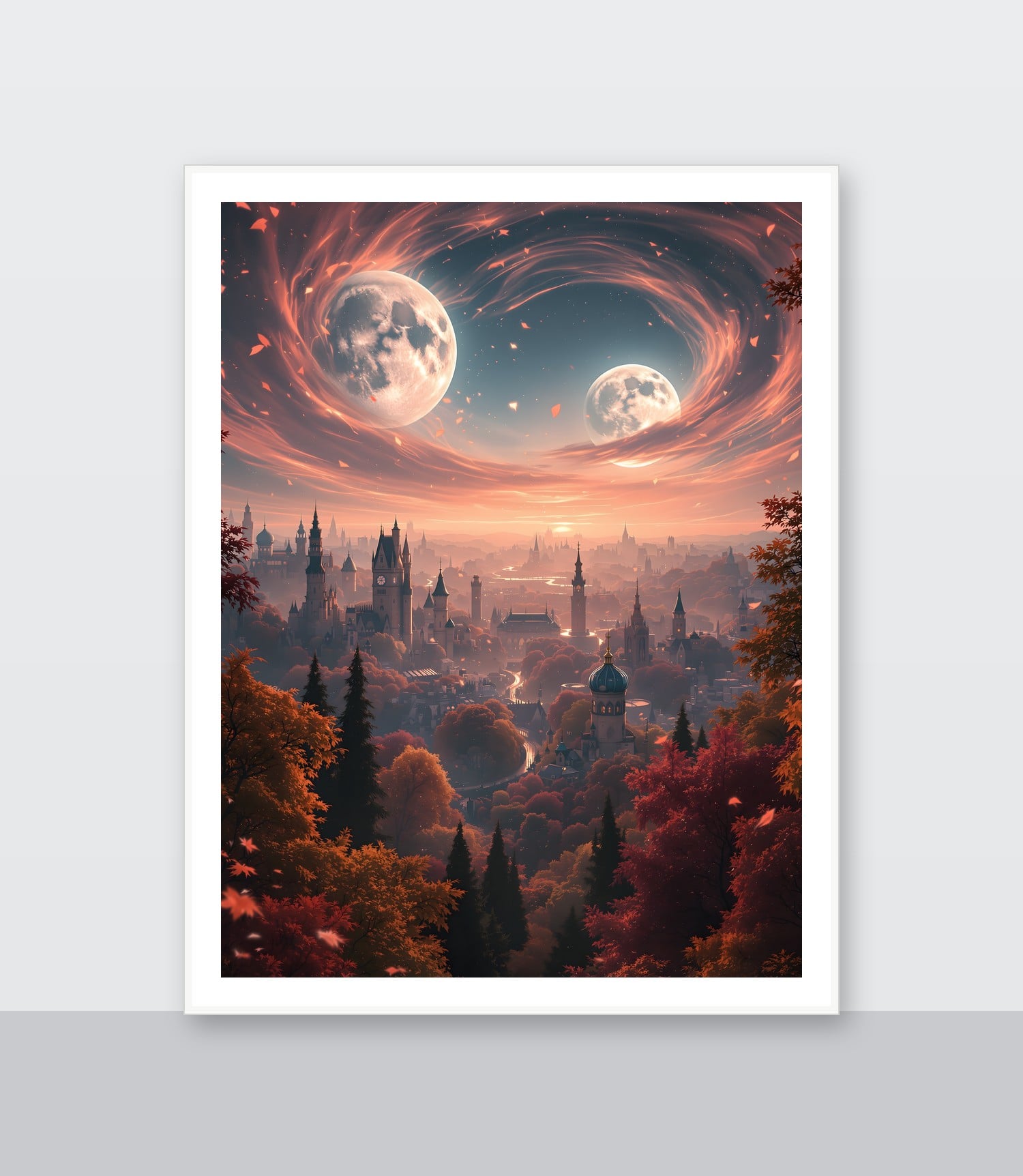 White frame