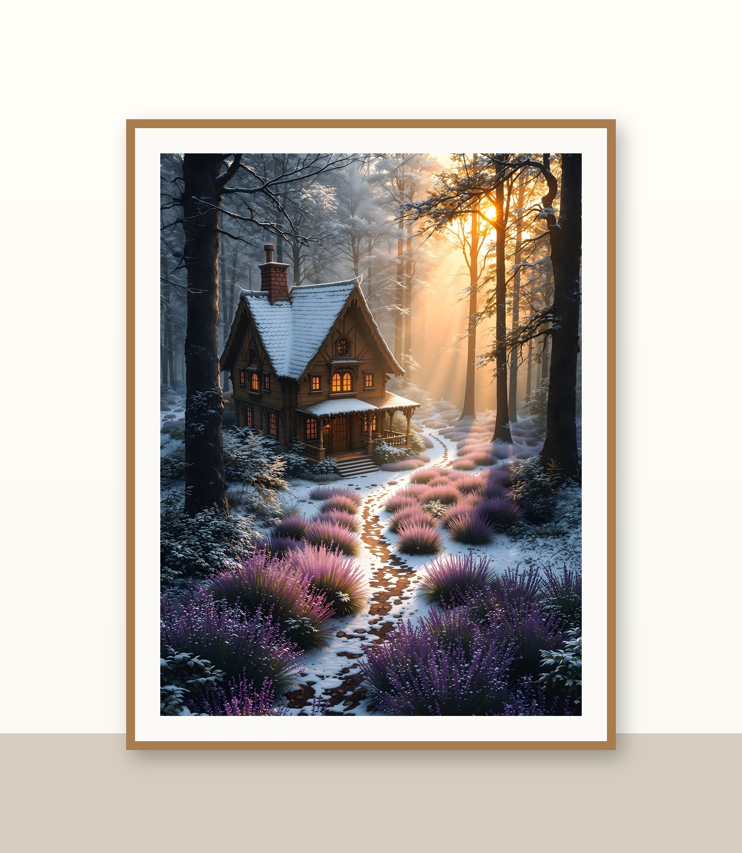 Oak frame