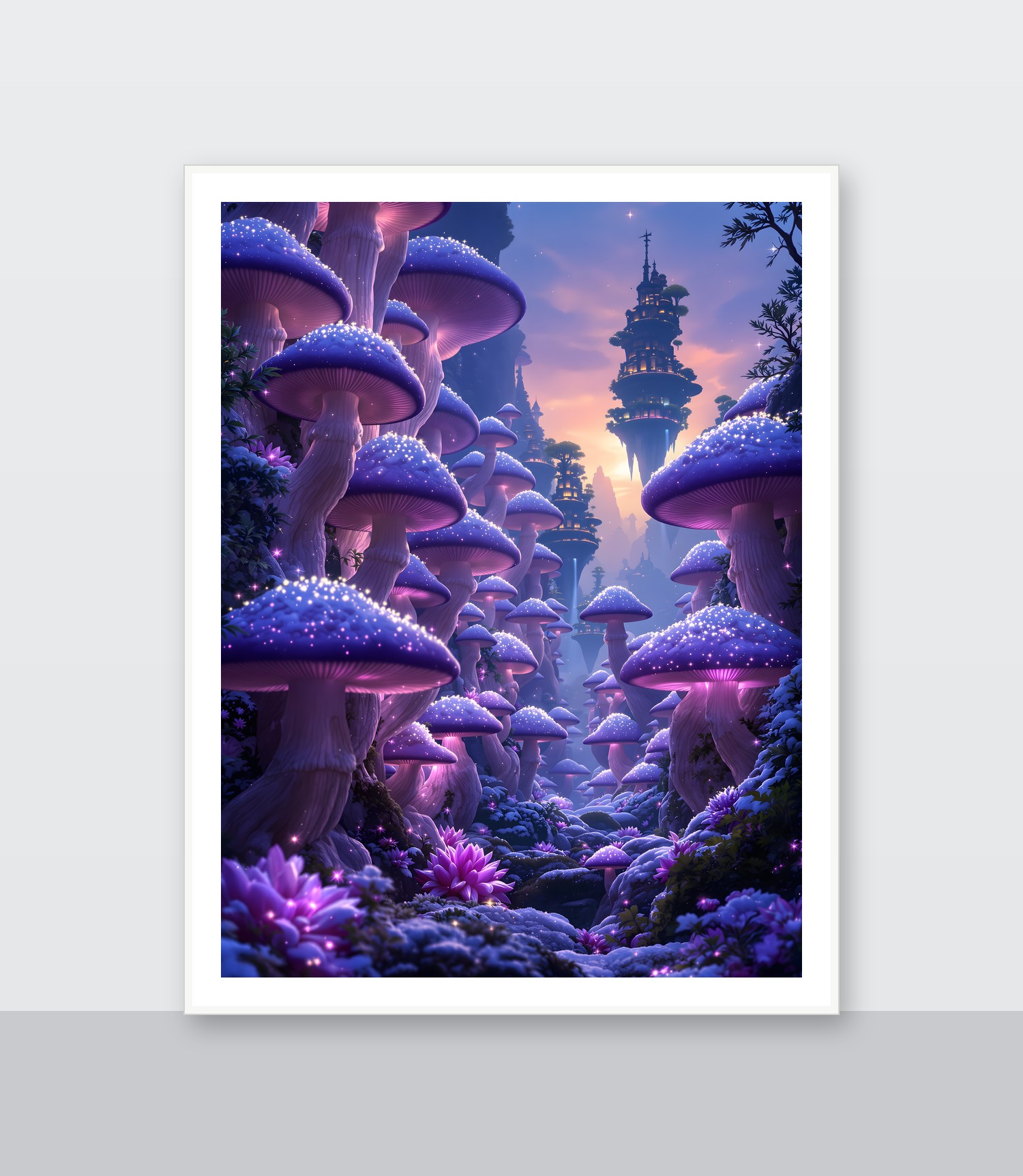 White frame