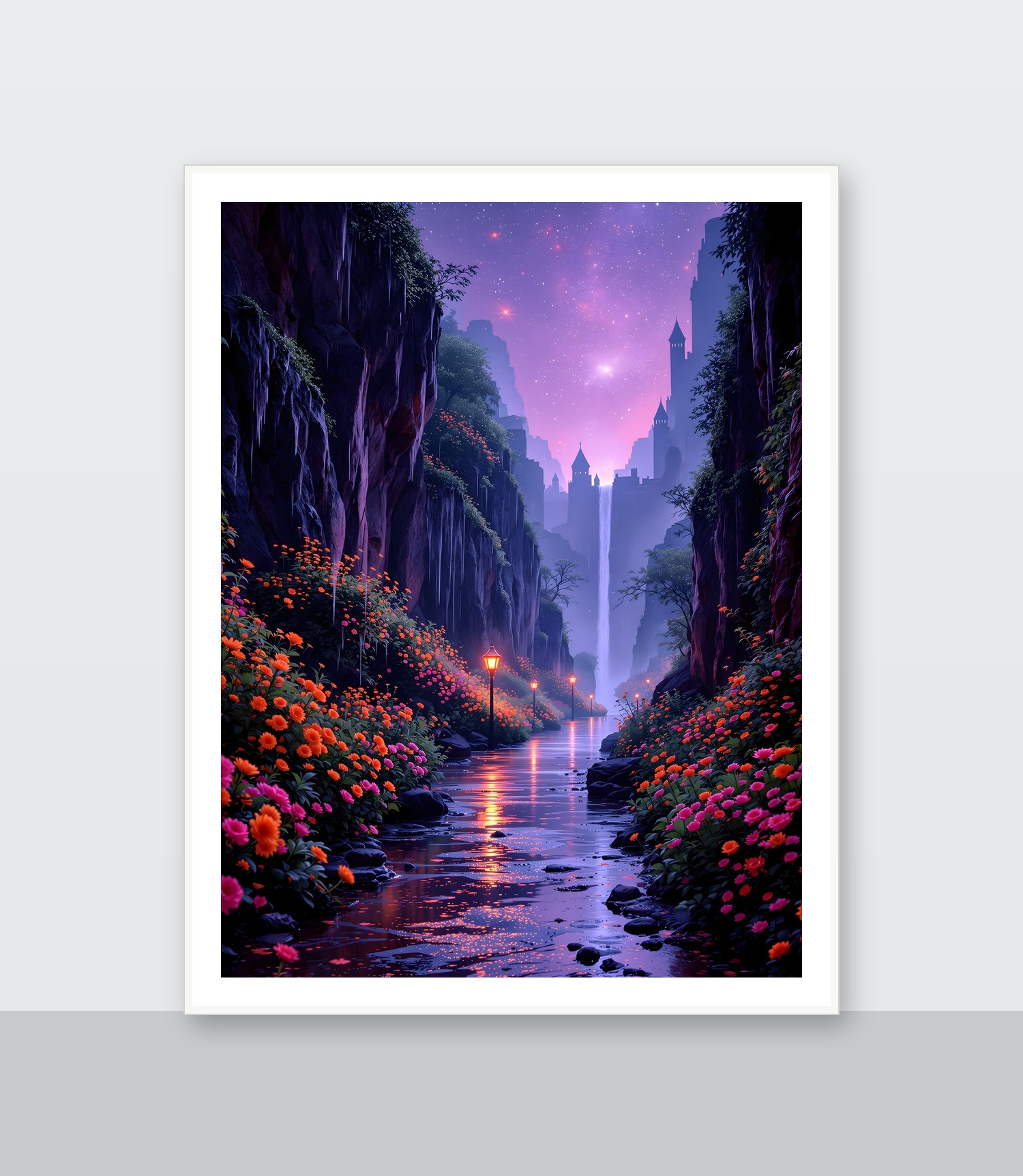 White frame