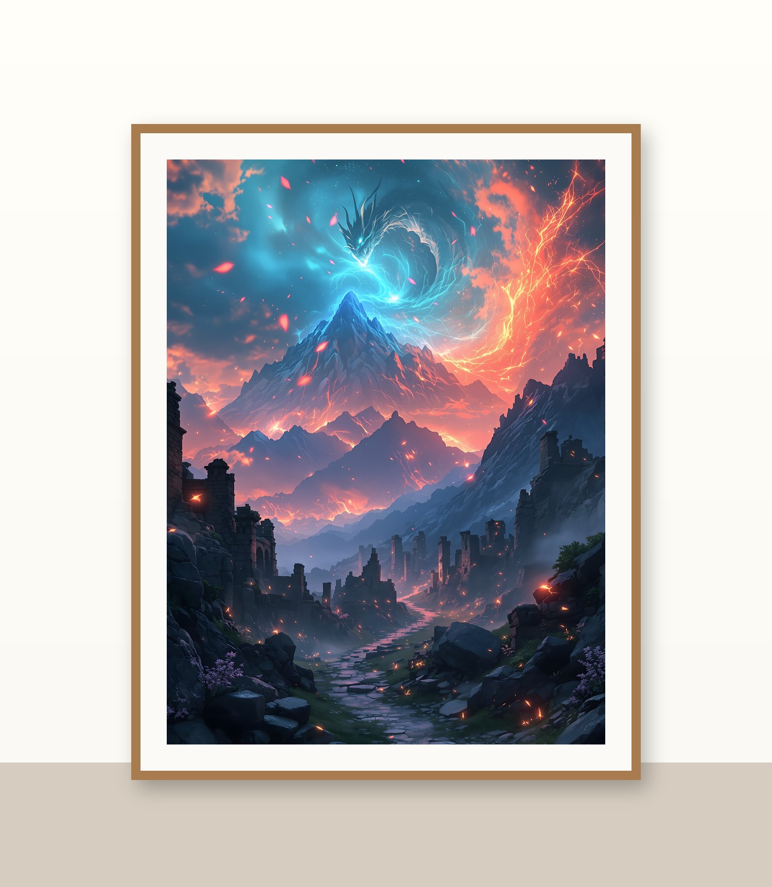 Oak frame