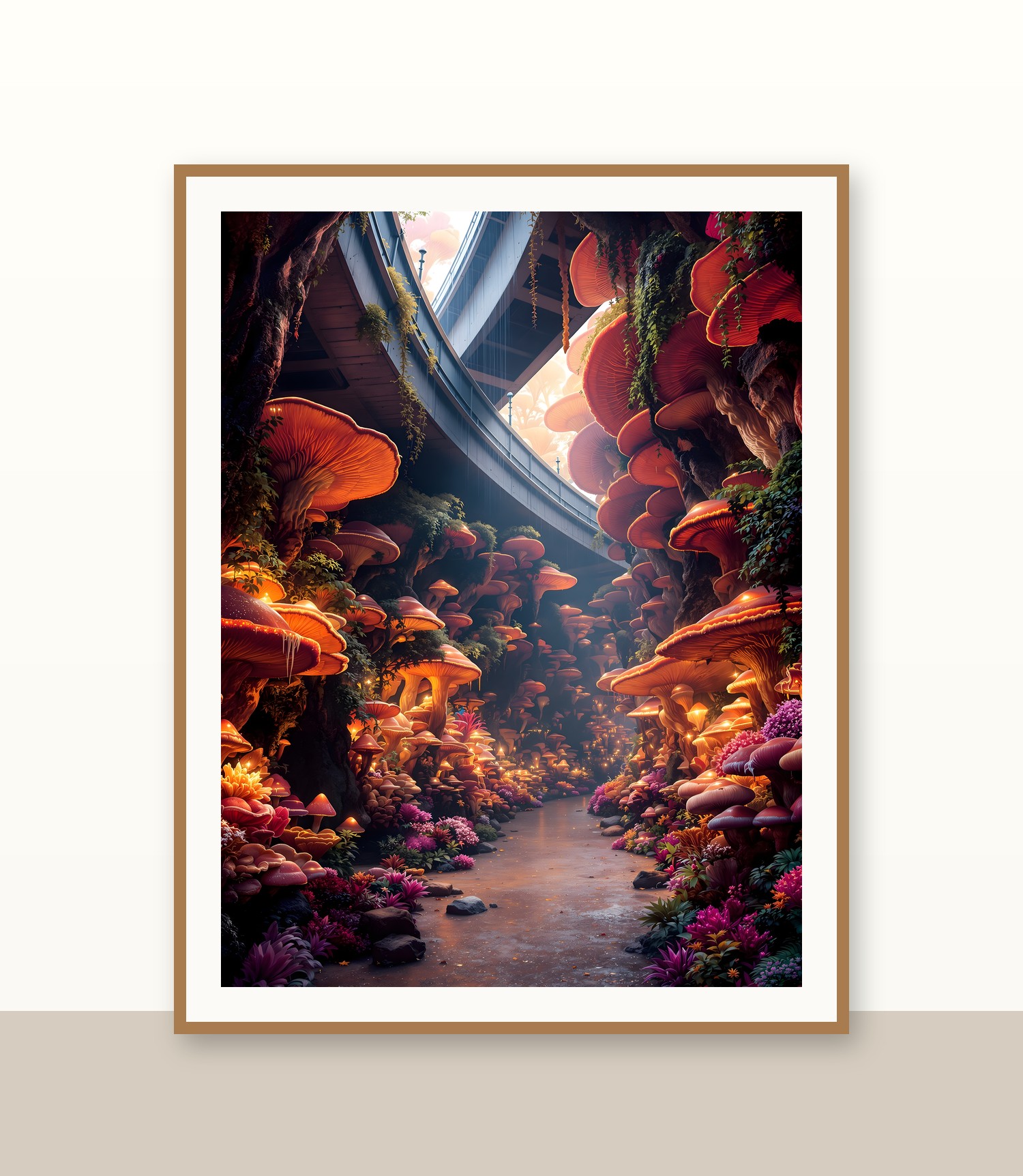 Oak frame
