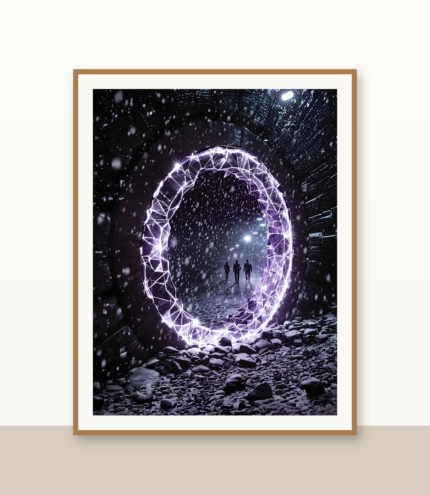 Oak frame