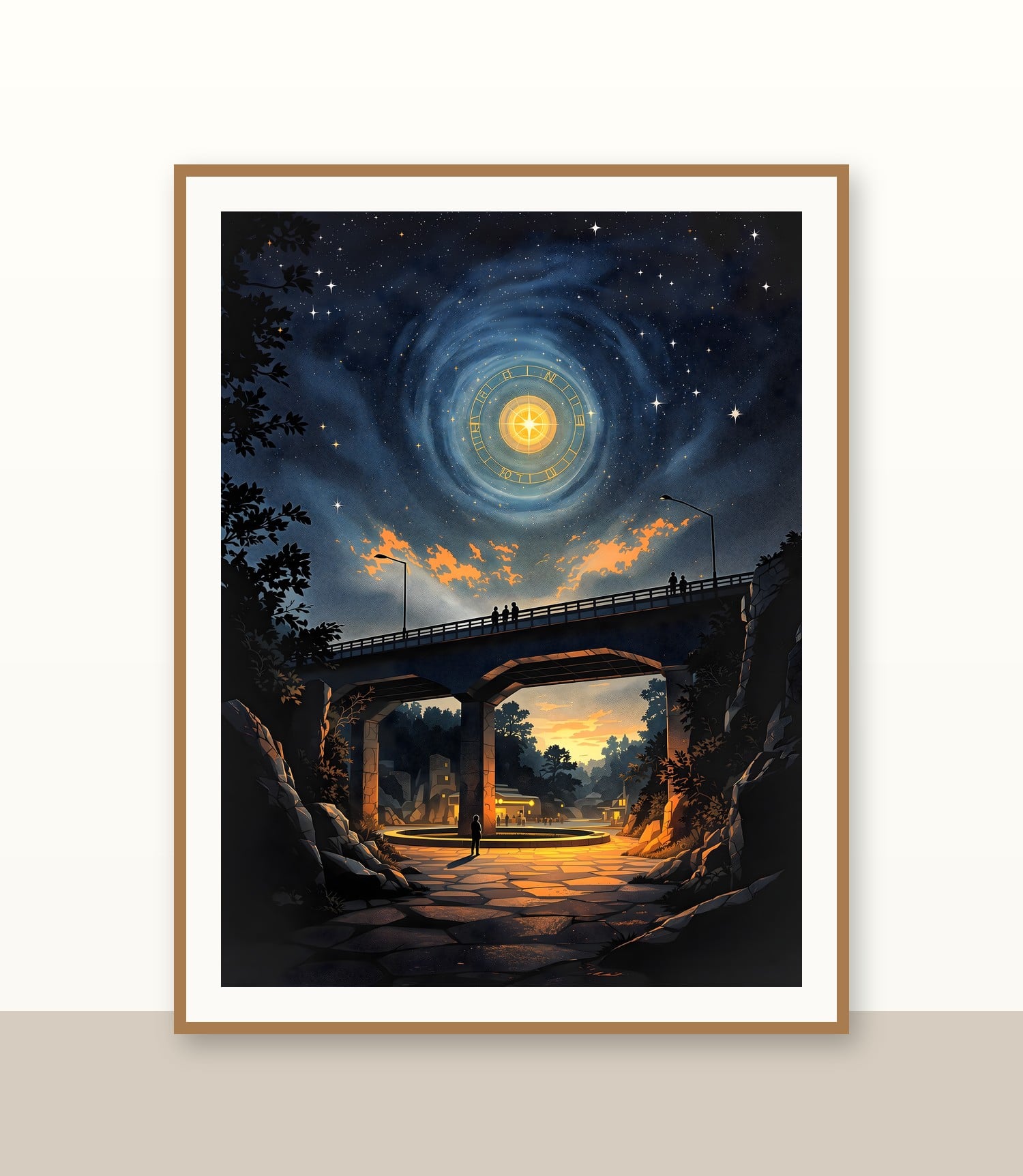 Oak frame