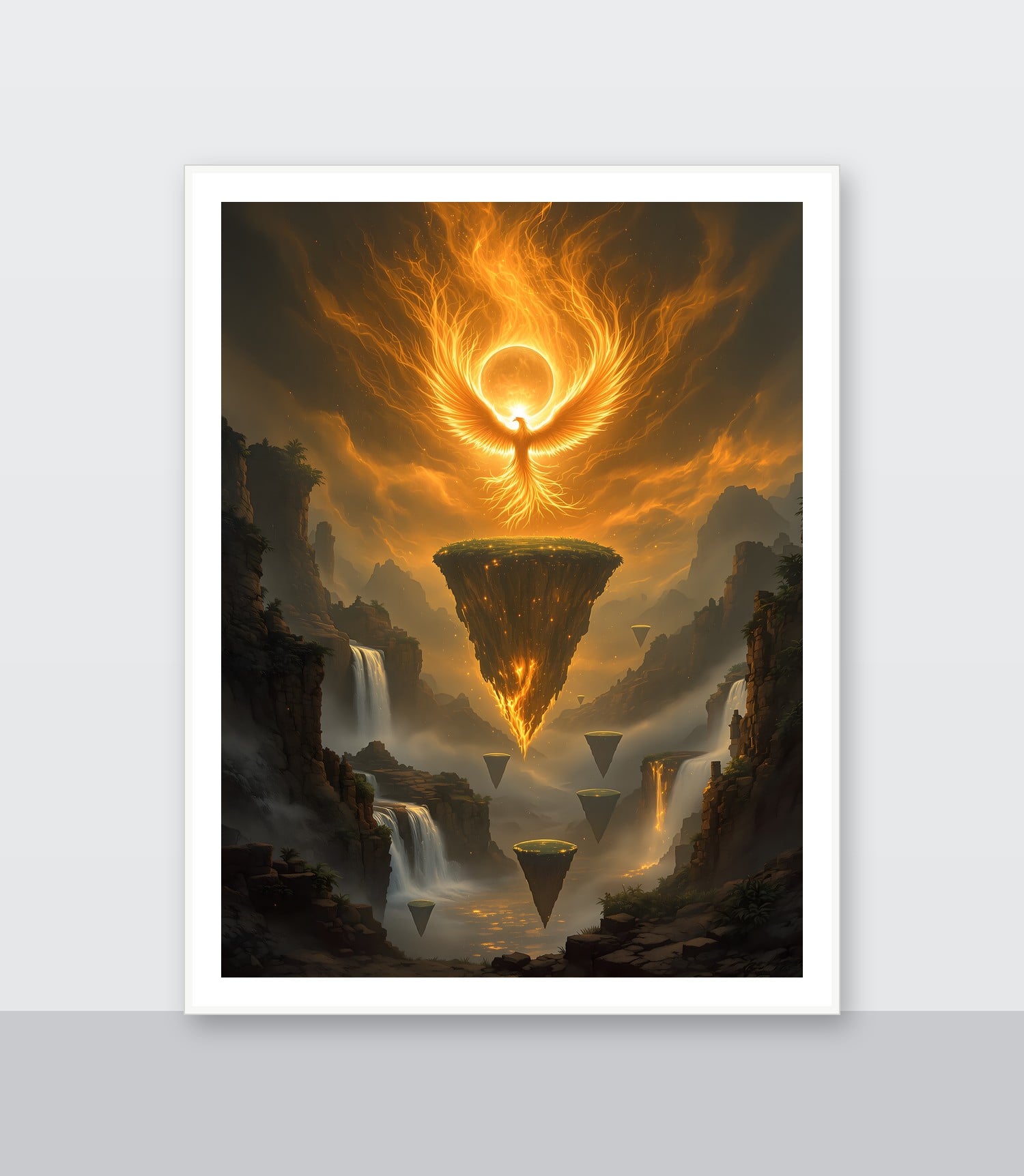 White frame