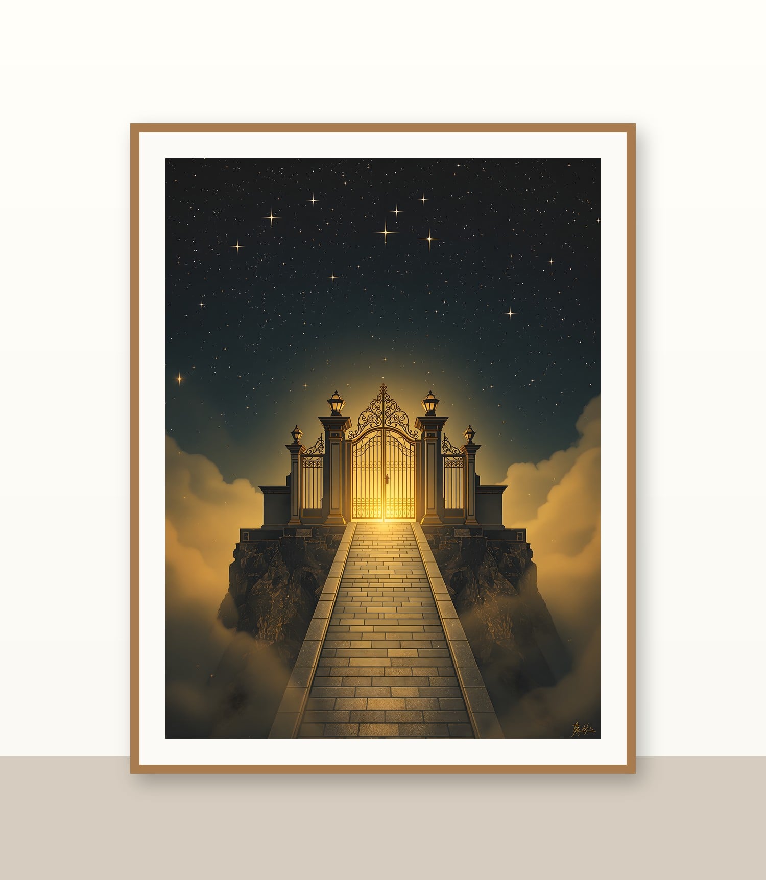 Oak frame
