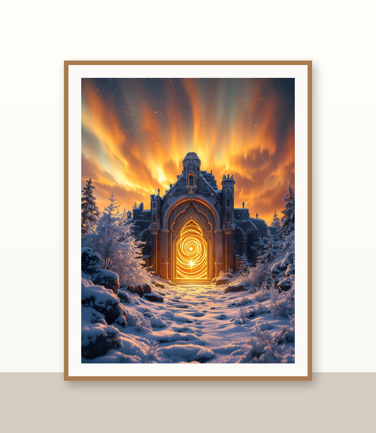 Oak frame