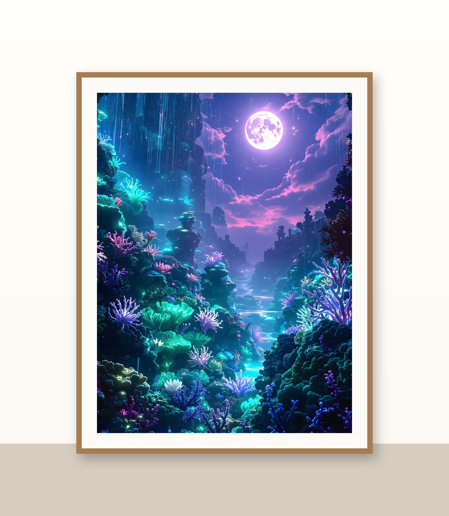 Oak frame