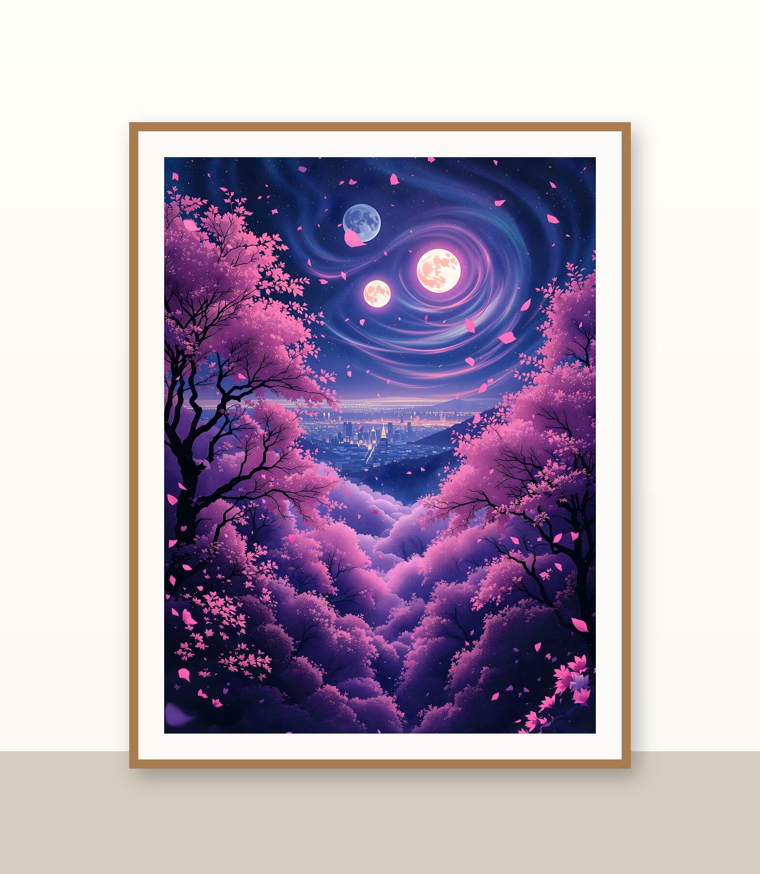 Oak frame