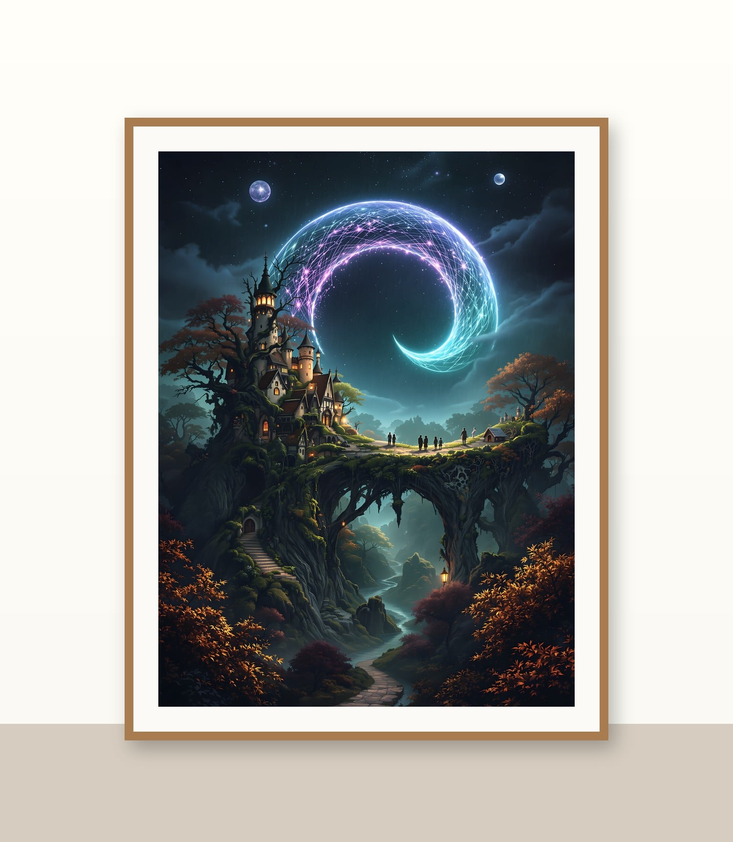 Oak frame