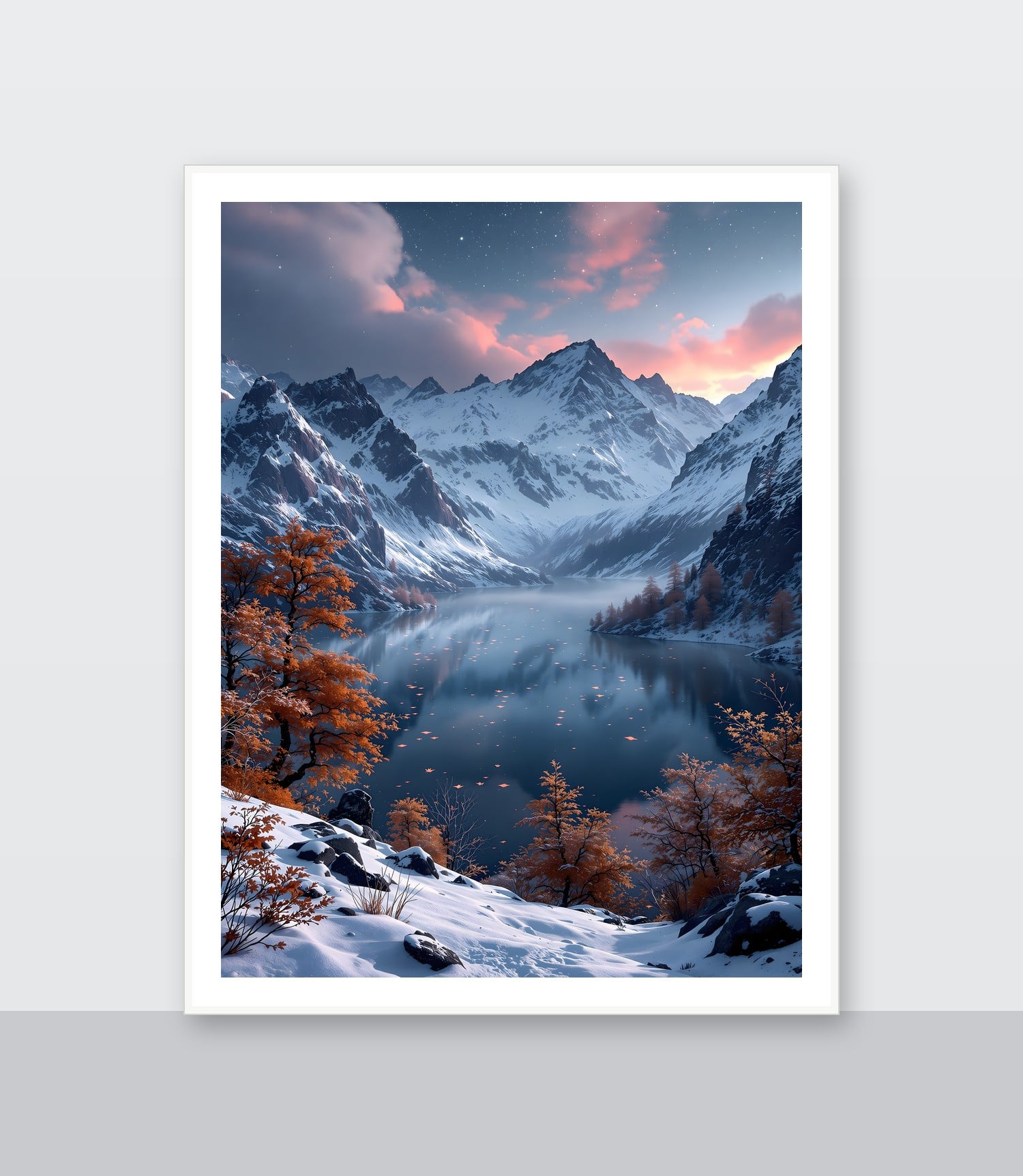 White frame