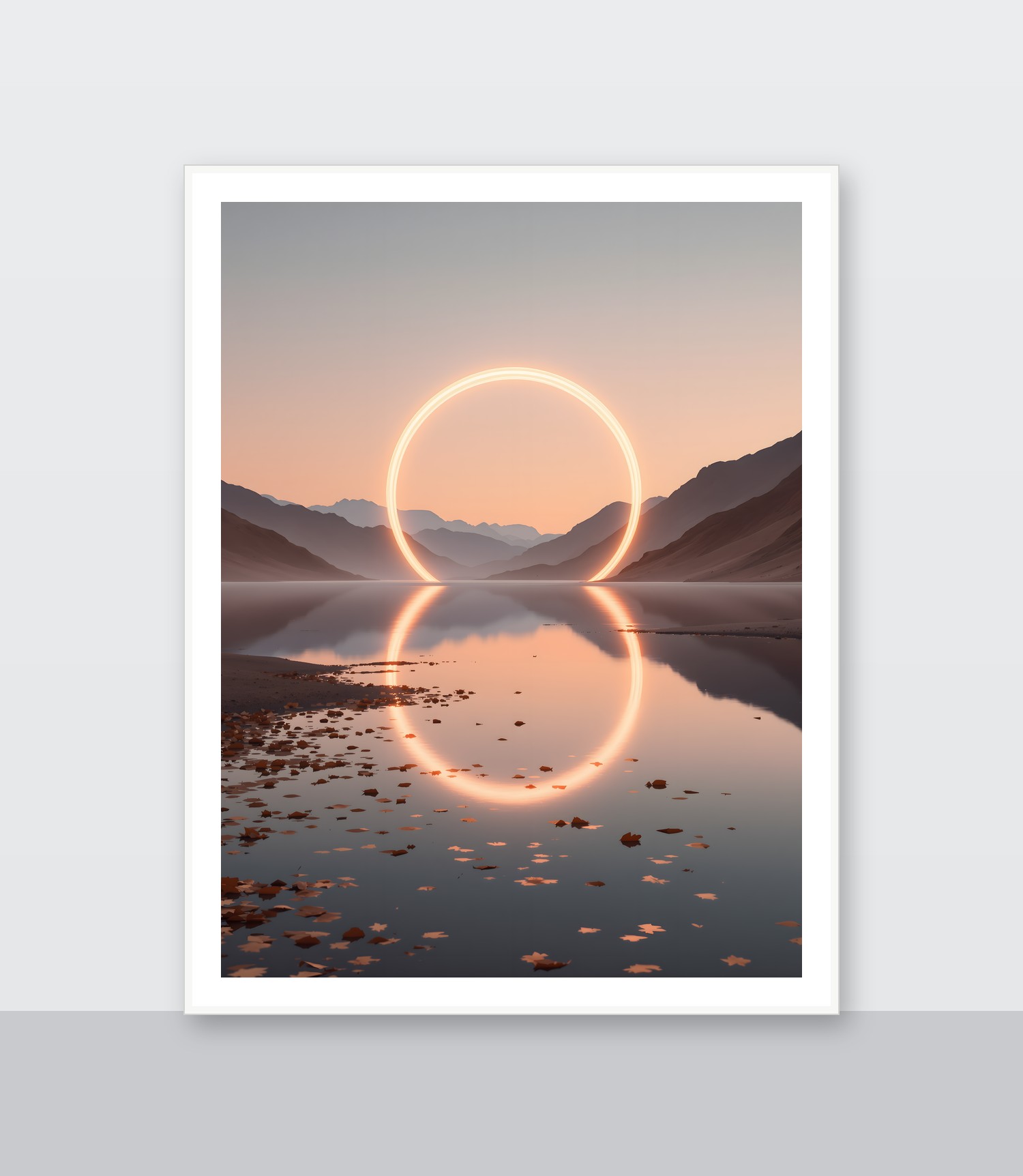 White frame