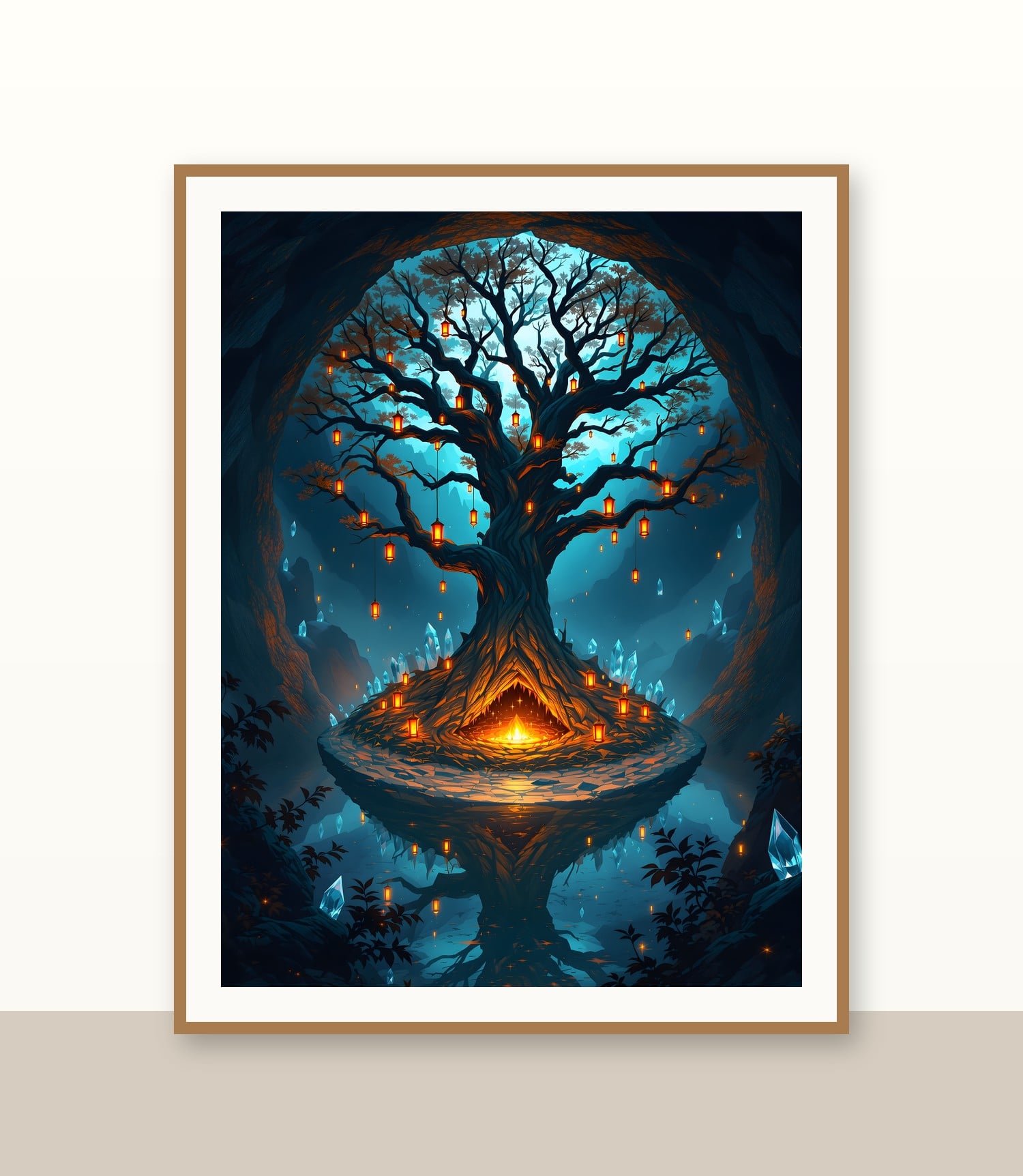 Oak frame