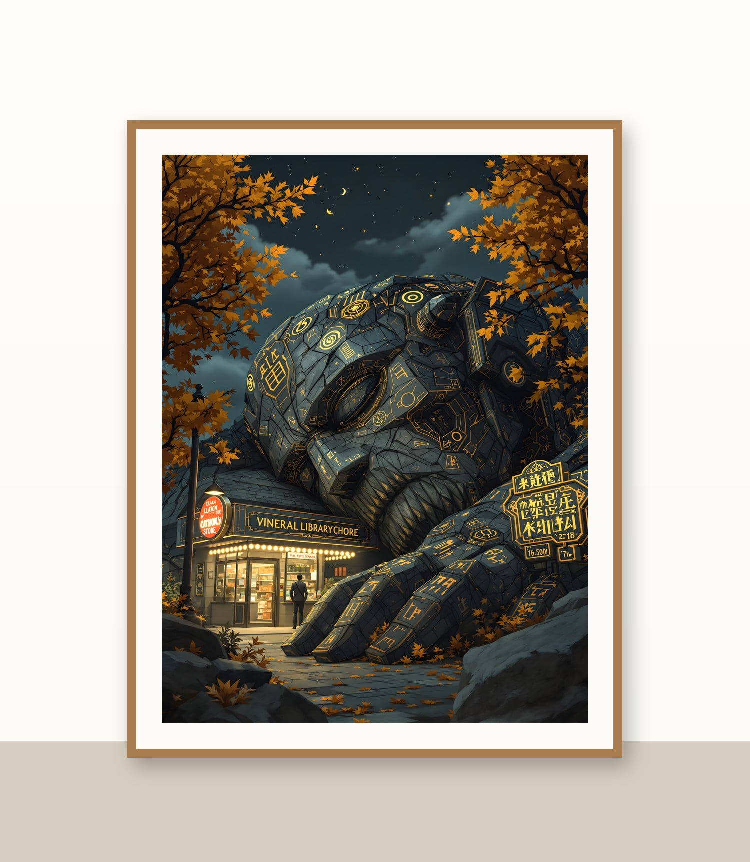 Oak frame