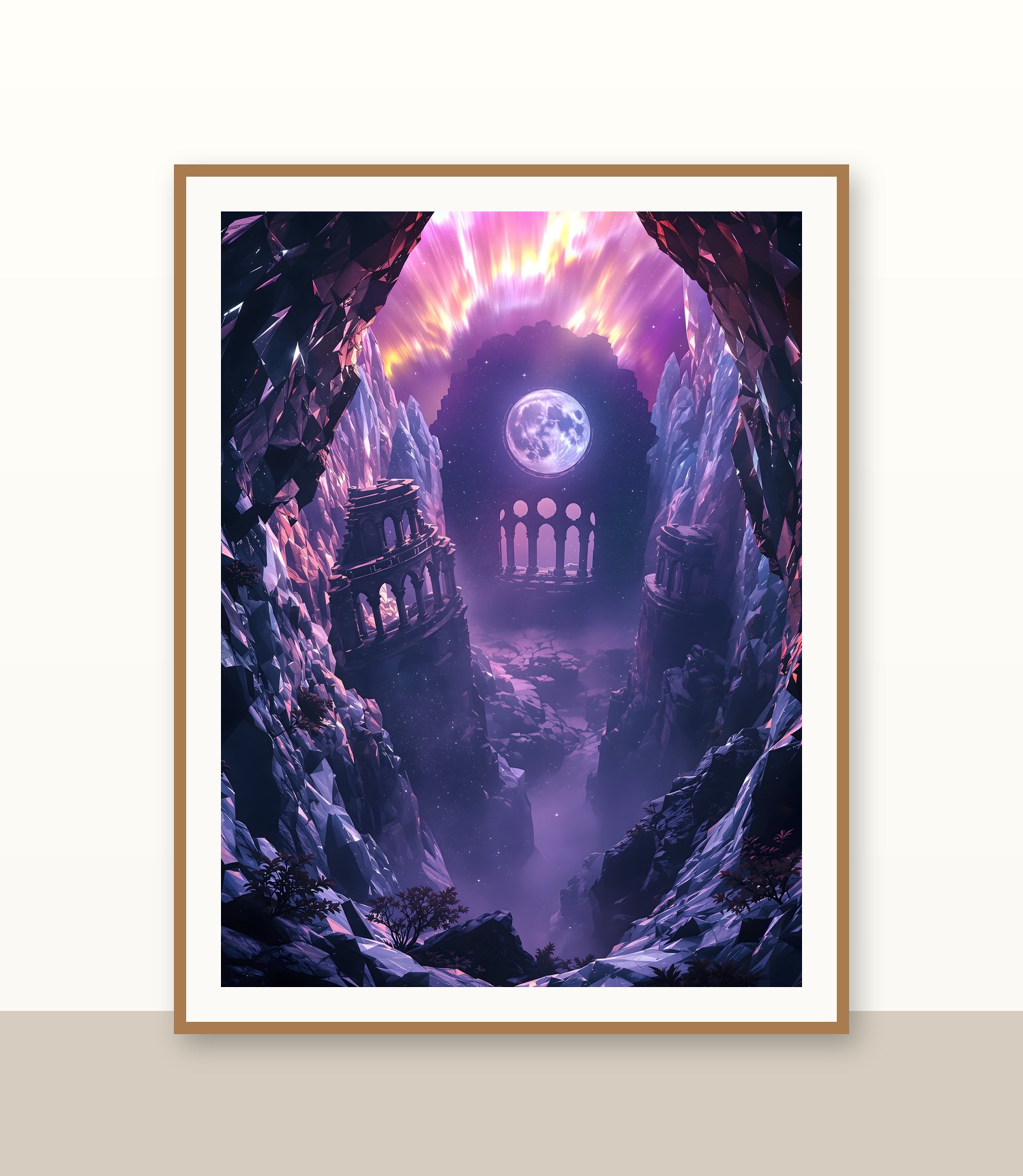 Oak frame