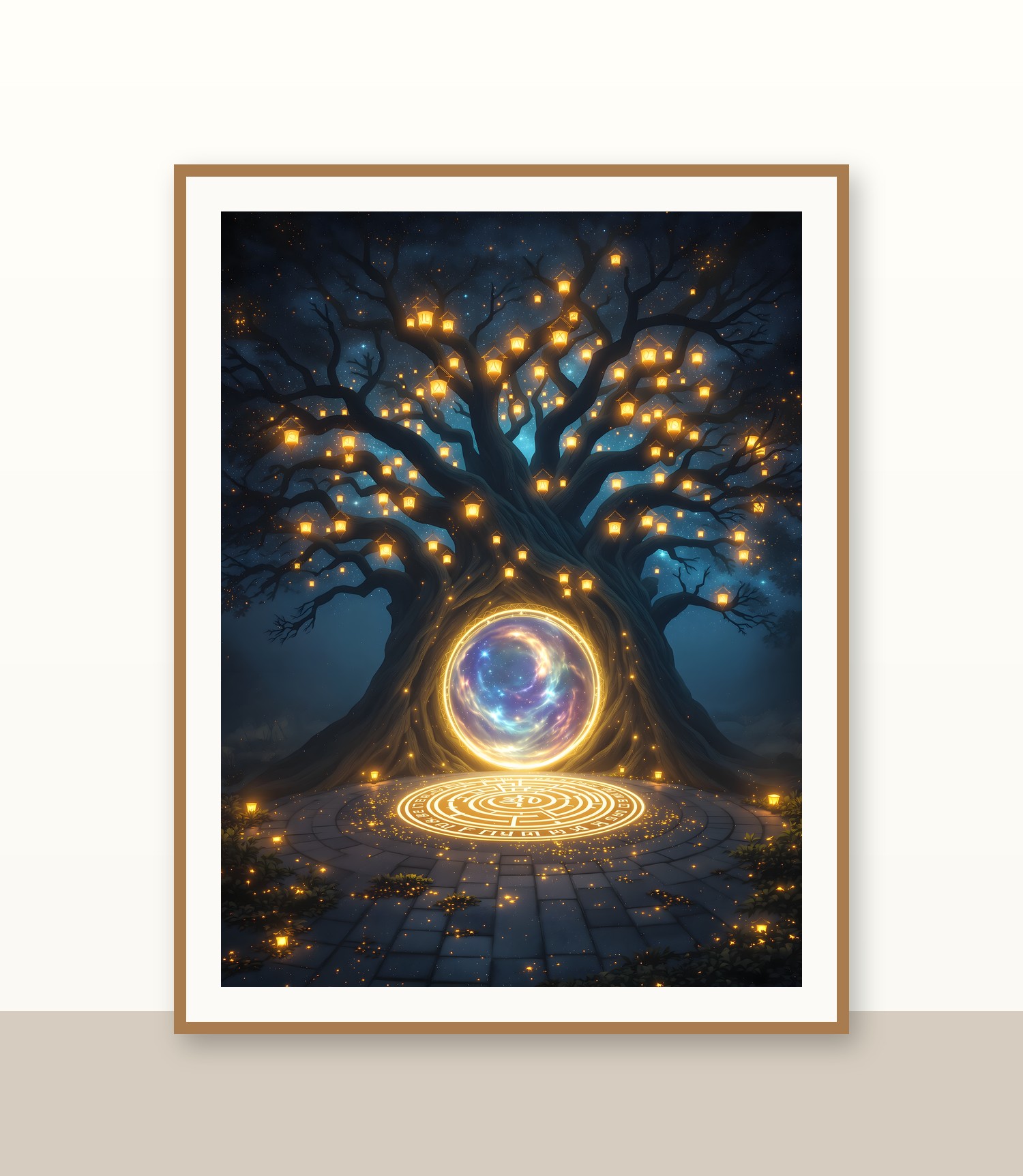 Oak frame